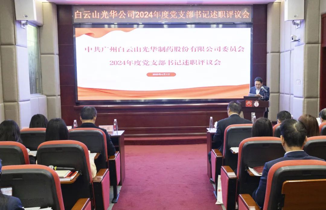 党建赋能筑基本 砥砺前行新征程——白云山gopay钱包公司召开2024年度党支部书记抓下层党建述职评议会